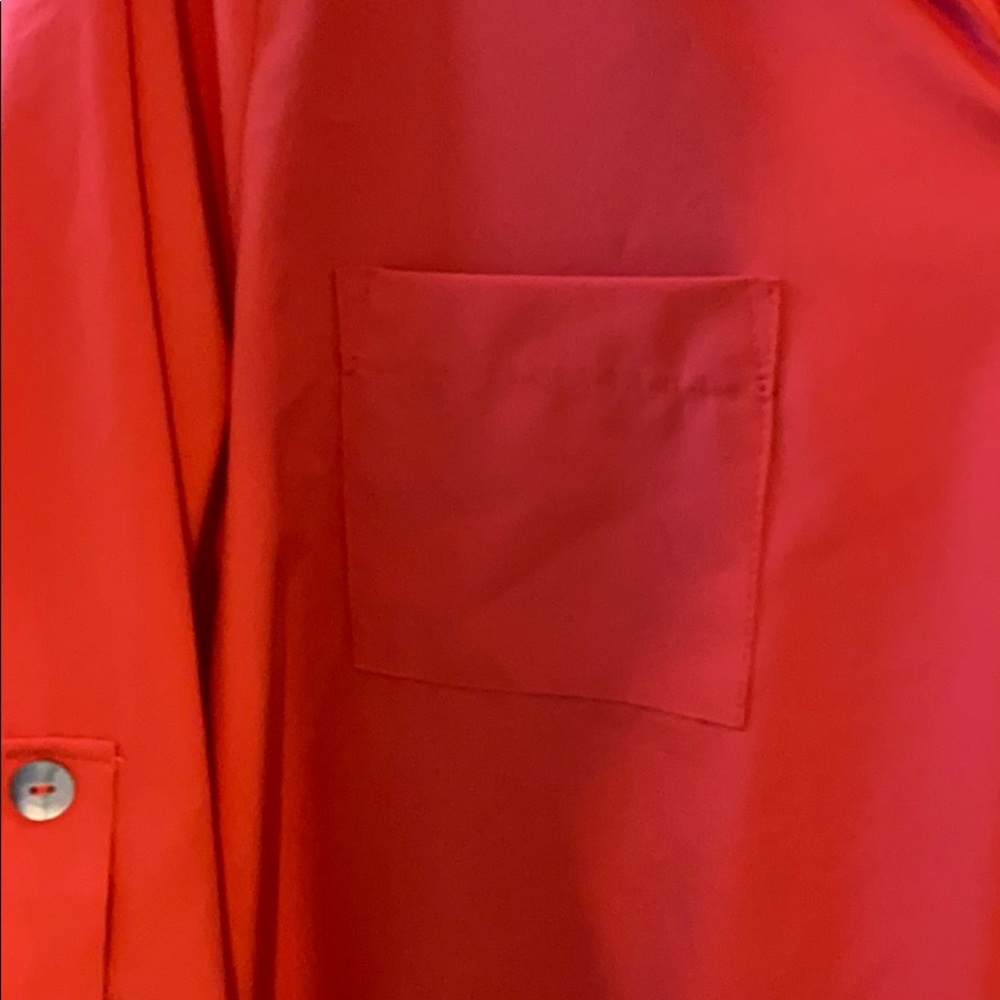 Orange polyester top - Picture 2 of 3